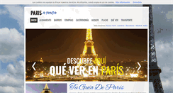 Desktop Screenshot of parisafondo.com